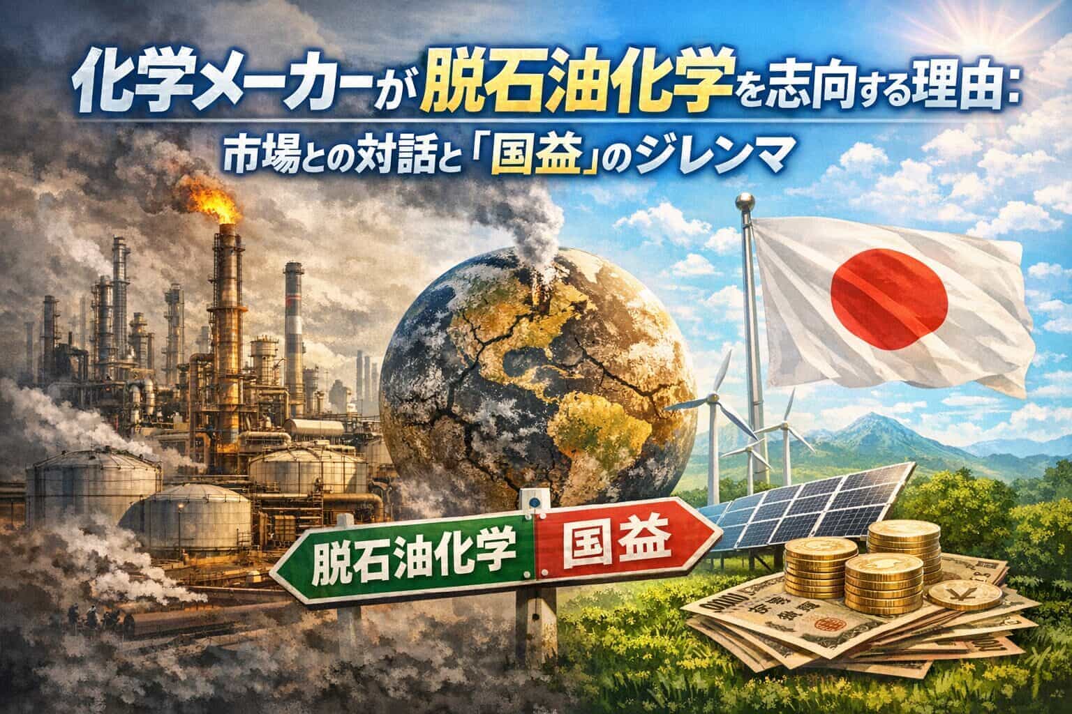 化学メーカーが脱石油化学を志向する理由：市場との対話と「国益」のジレンマ